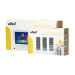 Súprava videovrátnika FELIS MEMO, LCD 7" monitor, sloty SD+DVR, biela – Obrázok 2