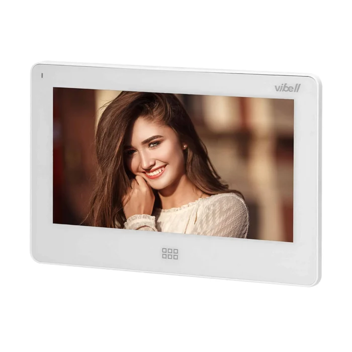 Súprava videovrátnika FELIS MEMO, LCD 7" monitor, sloty SD+DVR, biela – Obrázok 5