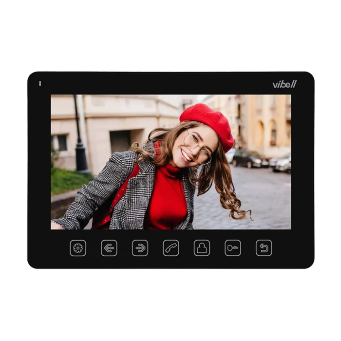 Dvojrodinný videovrátnik NOVEO MULTI2, LCD 7" monitor, necitlivý – Obrázok 4