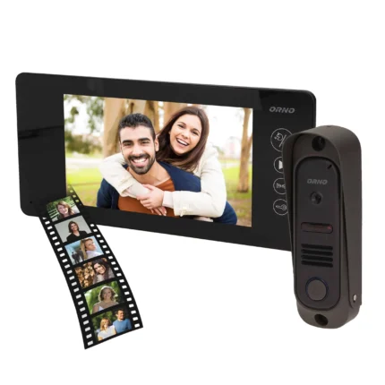 Súprava videovrátnika ARCUS MEMO s "pin hole", 7" display, brusivo