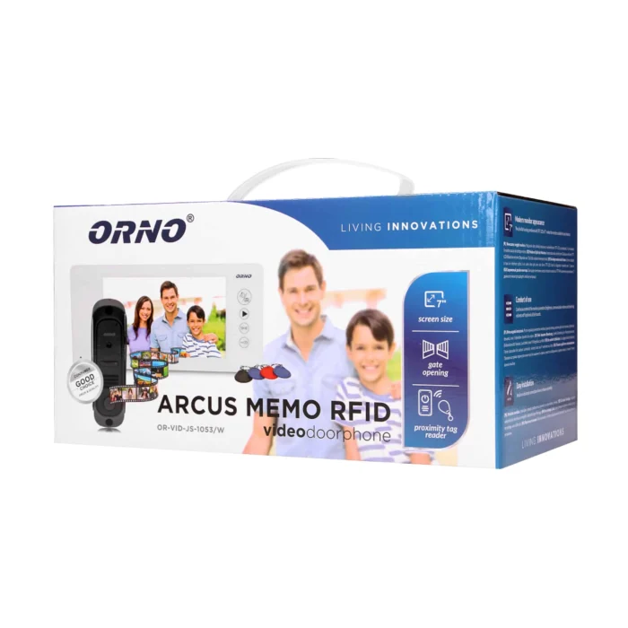 Rodinný videovrátnik ARCUS RFID, 7" – Obrázok 2