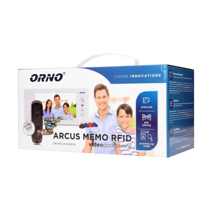 Rodinný videovrátnik ARCUS RFID, 7" – Obrázok 2