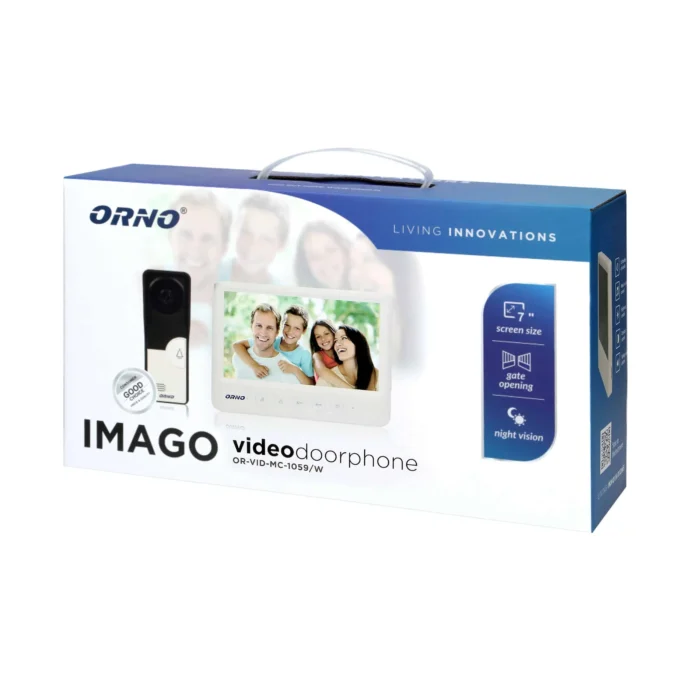 Rodinný videovrátnik IMAGO, 7", biely – Obrázok 2