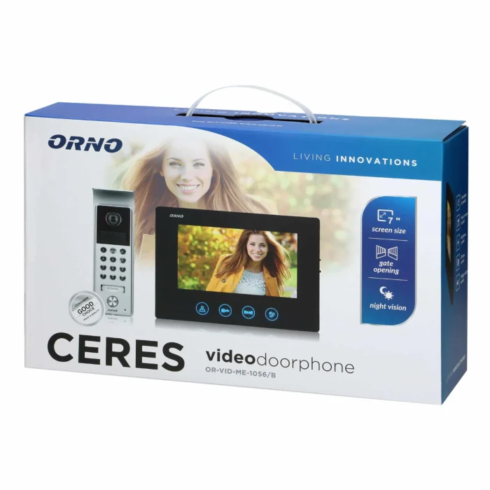 Rodinný videorekordér CERES s LCD 7" monitormi a zámkami – Obrázok 2