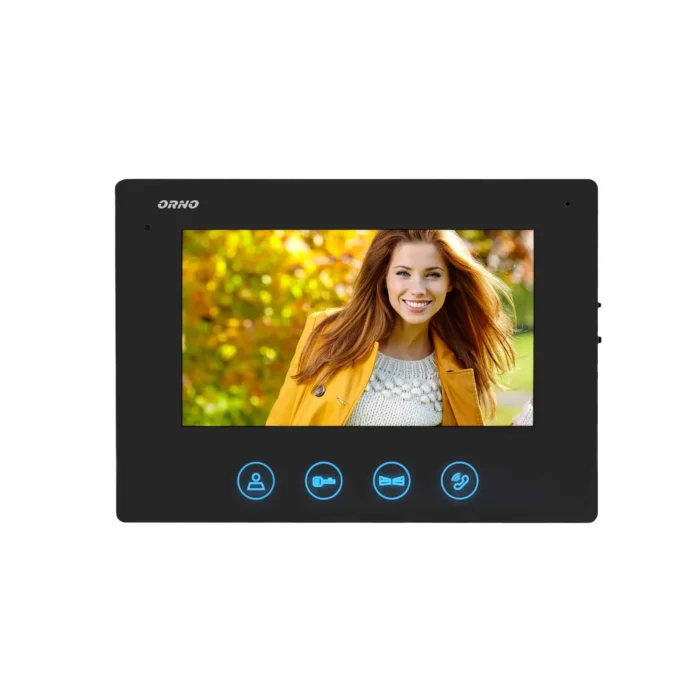 Viacfarebný, LCD 7" video monitor, handsfree, preddisplej série CERES, s funkciou otvárania okien, – Obrázok 4