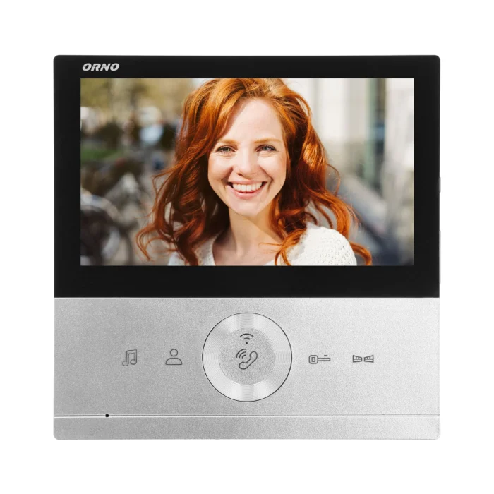 Súprava videovrátnika CONESSI Full HD, handsfree, so 7" monitorom, karta/proximity, ovládanie cez aplikáciu Tuya – Obrázok 3