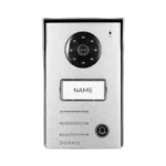 Sada videovrátnika NAOS pre 2 vodiče, handsfree, viacfarebný 4,3" LCD displej, externý panel s čítačkou kariet a proximity tagov, RFID, čierna – Obrázok 3