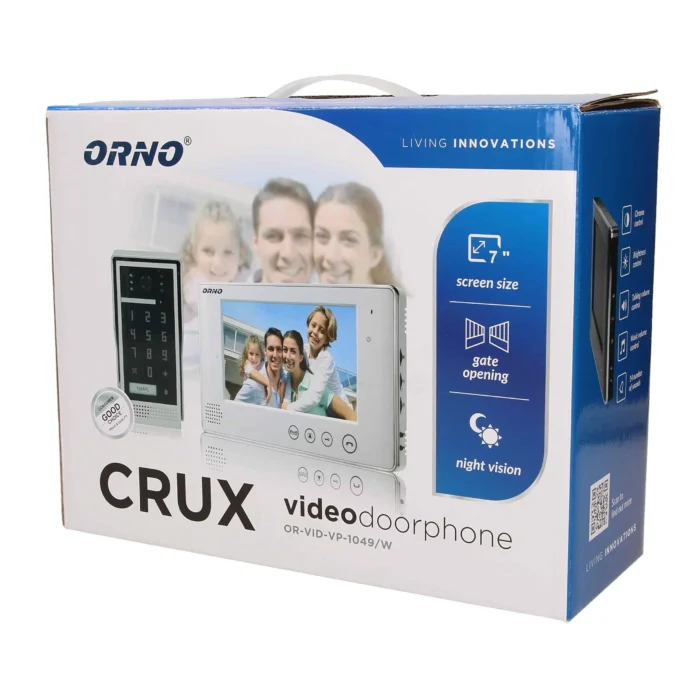 Rodinný videovrátnik s klávesnicou, CRUX, 7" – Obrázok 2