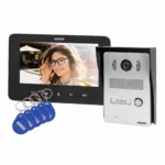 Podporovaný videorekordér, handsfree s viacfarebným 7" LCD displejom, bezkontaktné nápisy a funkcia interkomu, priama inštalácia, INDI N