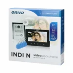 Podporovaný videorekordér, handsfree s viacfarebným 7" LCD displejom, bezkontaktné nápisy a funkcia interkomu, priama inštalácia, INDI N – Obrázok 2