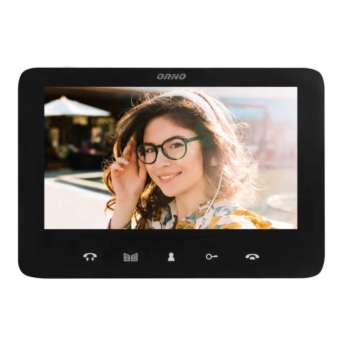 Podporovaný videorekordér, handsfree s viacfarebným 7" LCD displejom, bezkontaktné nápisy a funkcia interkomu, priama inštalácia, INDI N – Obrázok 4