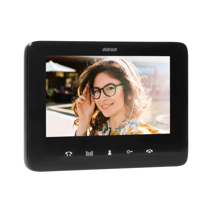 Podporovaný videorekordér, handsfree s viacfarebným 7" LCD displejom, bezkontaktné nápisy a funkcia interkomu, priama inštalácia, INDI N – Obrázok 5