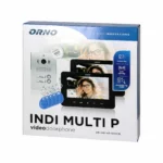 Podporovaný videorekordér, handsfree so 7" LCD displejom, bezdotykovými nápismi a funkciou interkomu, INDI MULTI P – Obrázok 2
