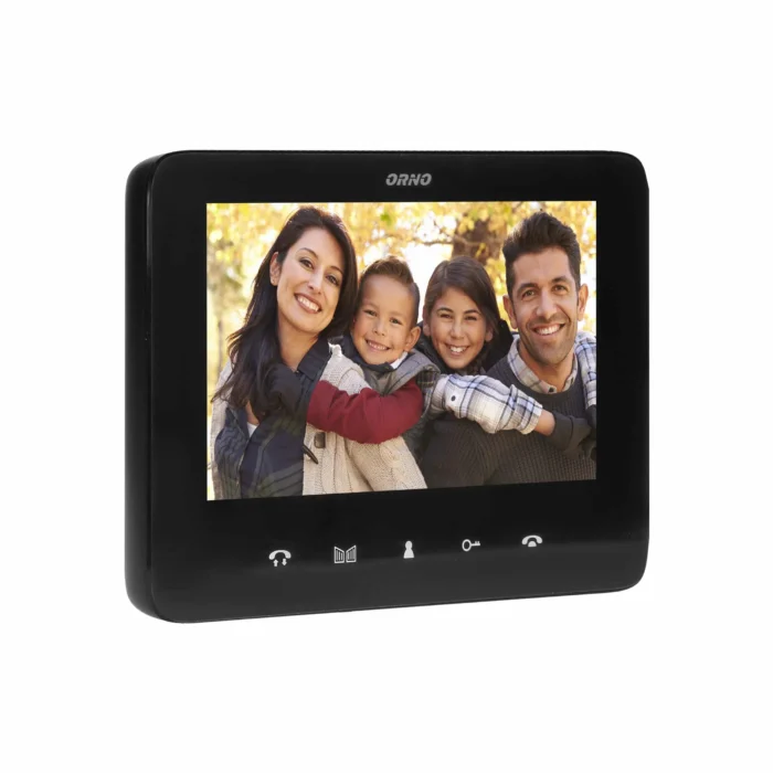 Podporovaný videorekordér, handsfree so 7" LCD displejom, bezdotykovými nápismi a funkciou interkomu, INDI MULTI P – Obrázok 5