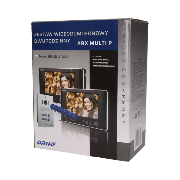 Dva rodinné videovrátniky ARX MULTI P, 7" – Obrázok 2