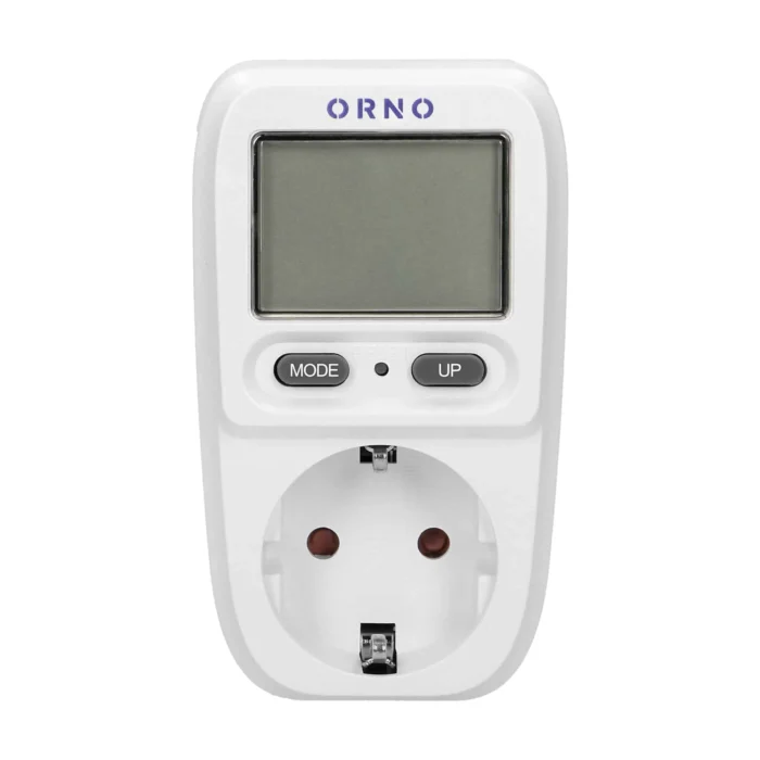 Power meter with LCD display, schuko – Obrázok 3