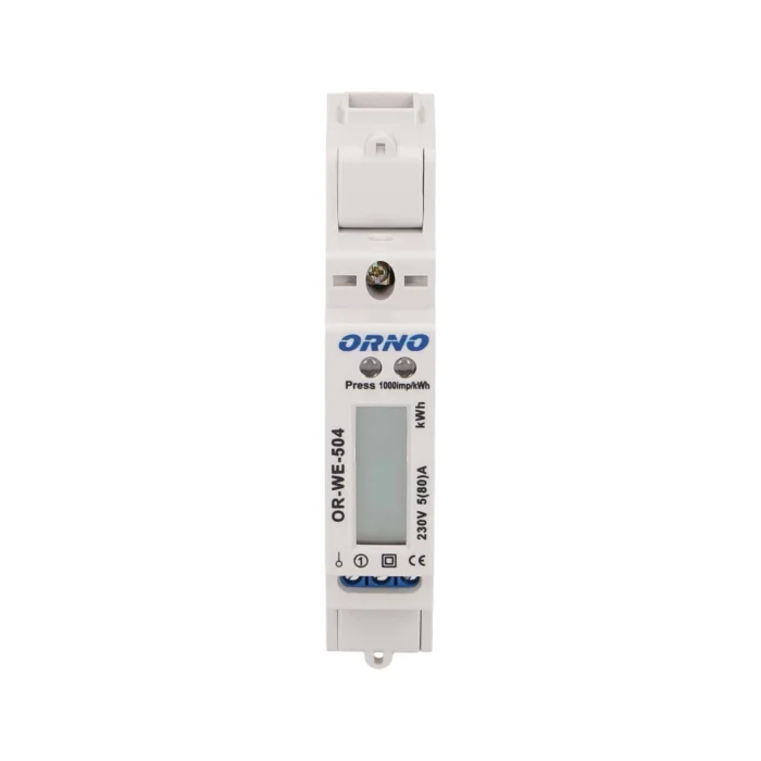 1-fázový elektromer s RS-485, 80A – Obrázok 2