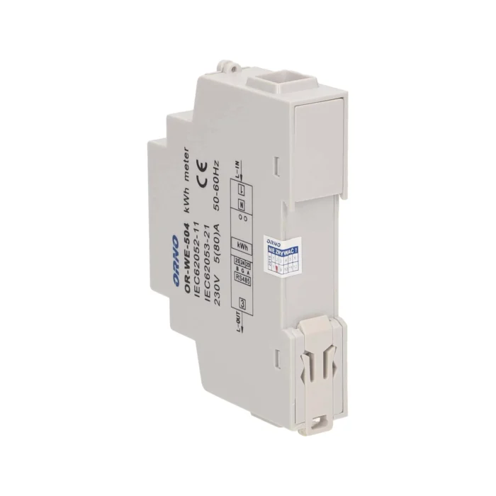 1-fázový elektromer s RS-485, 80A – Obrázok 4