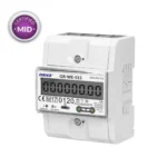 3-fázový elektromer, 80A, MID, 4,5 modulov, DIN TH-35mm