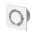 Kúpeľňový ventilátor 100mm, úzky, tichý chod - Štandard