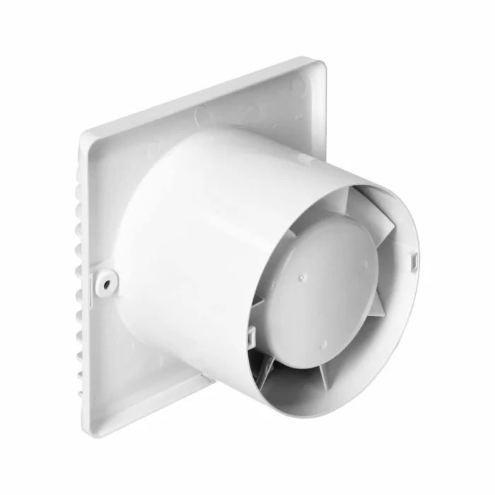 Kúpeľňový ventilátor 100mm, úzky, tichý chod - Štandard – Obrázok 3