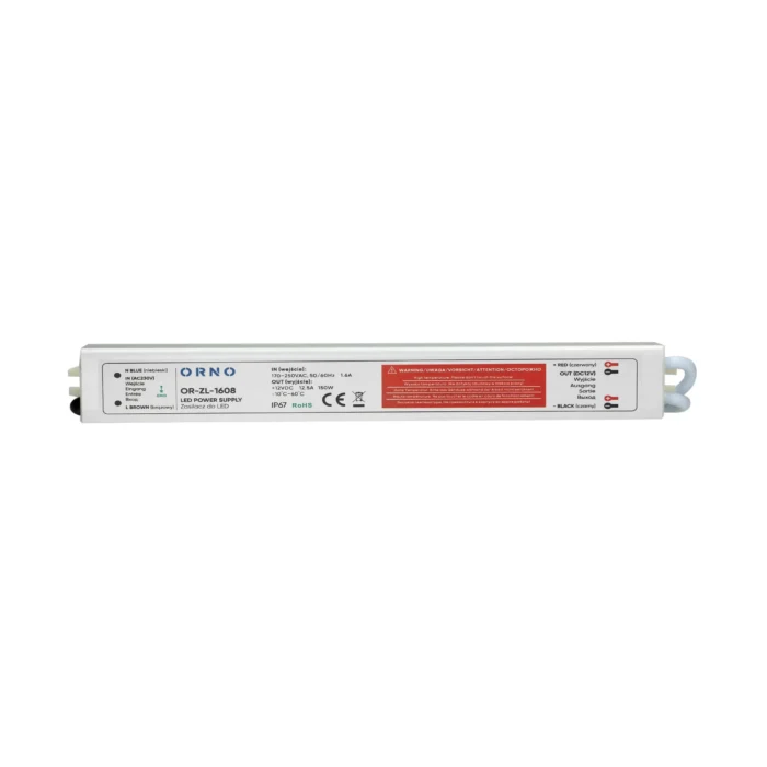 Napájací zdroj LED AC/DC 12V/150W, IP67 – Obrázok 4