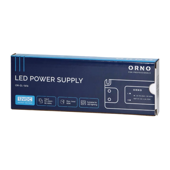 Napájací zdroj LED AC/DC 12V/50W – Obrázok 2