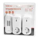 Set of wireless sockets with remote control, 2+1, Schuko – Obrázok 2