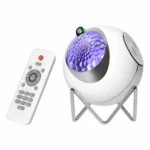 Star projektor 15 režimov, 5 relaxačných zvukov, možnosť ovládať hudbu cézium bluetooth, diaľkové ovládanie, dopĺňanie batérií