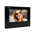 Viacfarebný, LCD 7" video monitor, handsfree, s funkciou otvárania, preddisplej, séria PLUTON, – Obrázok 3