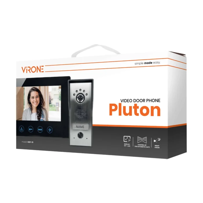Rodinný videovrátnik PLUTON BAX, 7" – Obrázok 2