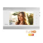7" farebný video monitor je bezplatná telefónna aplikácia pre internú a externú komunikáciu, nahrávanie videa a funkcie správy a je podporovaná Full HD panelom VDP-61FHDKV.