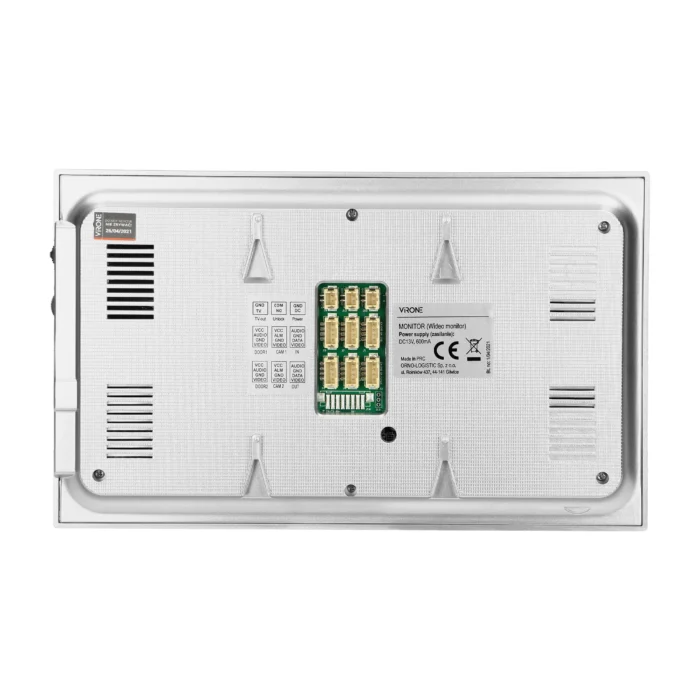 7" farebný video monitor je bezplatná telefónna aplikácia pre internú a externú komunikáciu, nahrávanie videa a funkcie správy a je podporovaná Full HD panelom VDP-61FHDKV. – Obrázok 5