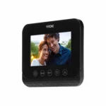 Súprava video vrátnika "ENIF" pre jednu rodinu, handsfree, viacfarebný 4,3" LCD displej, vonkajší panel s čítačkou tagov, RFID, čierna – Obrázok 4