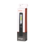 LED batéria 3W 200lm + 50lm, 1200mAh, 3 pracovné režimy: 100%, 50%, predná dióda, magnet, klip – Obrázok 2