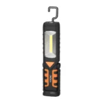 Dobíjacie LED COB pracovné svetlo 3W+1W LED 1200mAh s power bankou