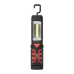 Dobíjacie LED COB pracovné svetlo 3W+1W LED 2800mAh s power bankou – Obrázok 3