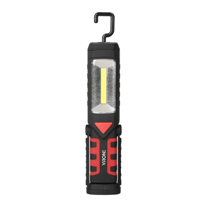 Dobíjacie LED COB pracovné svetlo 3W+1W LED 2800mAh s power bankou – Obrázok 3