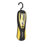 LED COB 3W pracovné svetlo, 200lm, 3 x AA magnet, háčik – Obrázok 4