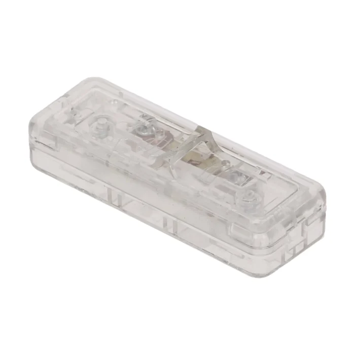 Spínac šnúrový (1) 2A/250V transparentný – Obrázok 2