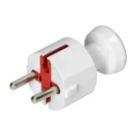 Dismountable straight plug Uni-Schuko, 2P, 16A