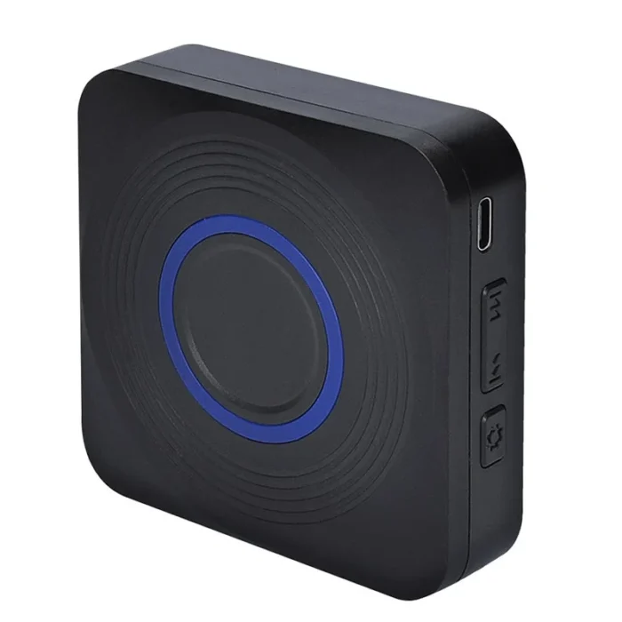 Solight bezdrôtový zvonček, batériový + USB, 200m, čierny, learning code – Obrázok 2