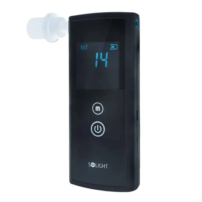 Solight alkohol tester, 0,0 - 3,0‰ BAC, přesnosť 0,1‰ – Obrázok 2