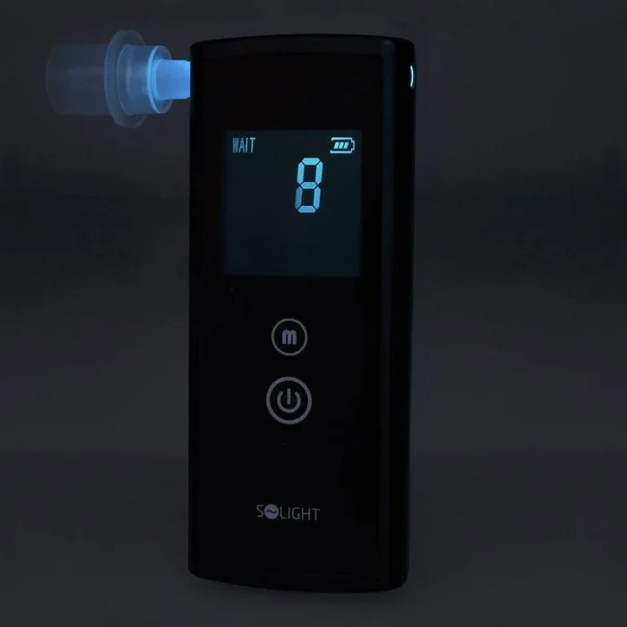 Solight alkohol tester, 0,0 - 3,0‰ BAC, přesnosť 0,1‰ – Obrázok 4