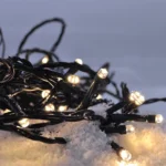 Solight LED vianočná reťaz, 300 LED, 30m, prívod 5m, IP44, teplá biela