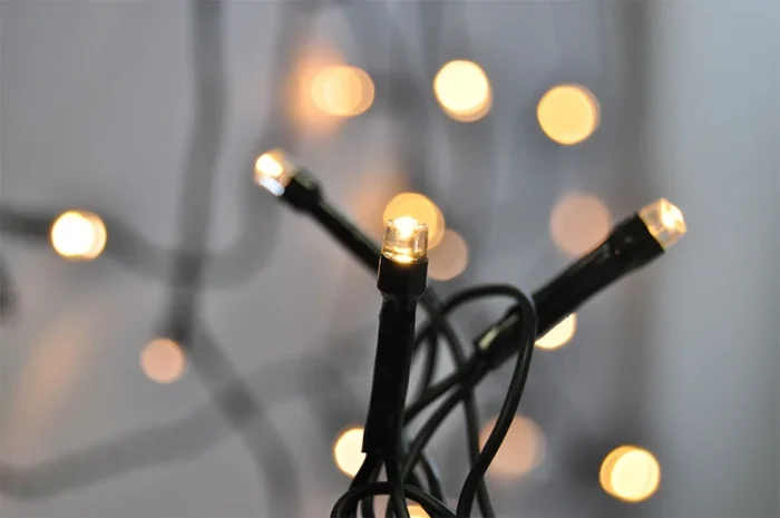 Solight LED vonkajšia vianočná reťaz, 200 LED, 10m, prívod 5m, 8 funkcií, IP44, teplá biela – Obrázok 4