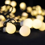 Solight LED 2v1 vonkajšia vianočná reťaz, gule, diaľkový ovládač, 200LED, RGB + biela, 20m+ 5m, 8 funkcií, IP44 – Obrázok 3