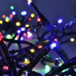 Solight LED vonkajšia vianočná reťaz s diaľkový ovládaním a zvukovým senzorom - Cluster, 576 LED, 8 funkcií, časovač, IP44, viacfarebná – Obrázok 2