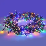 Solight LED WIFI smart vonkajšia vianočná reťaz, 400 LED, 20m, prívod 5m, teplá biela + viacfarebný – Obrázok 3
