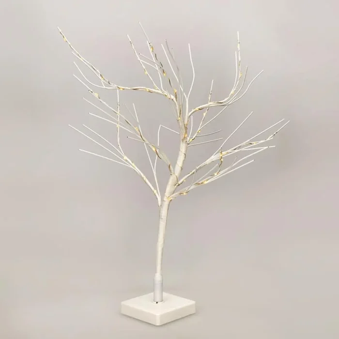 Solight LED zimný stromček, 50x LED, 60cm, 3xAA – Obrázok 3